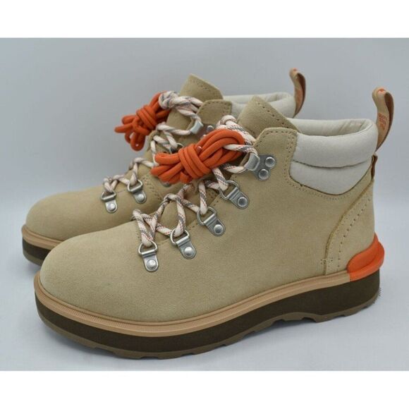 Sorel Womens Size 9.5 Hi Line Hiker Major Ceramic Suede Waterproof Mid Boots - Picture 1 of 12